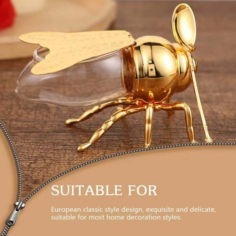 Bee Shaped Honey Jar